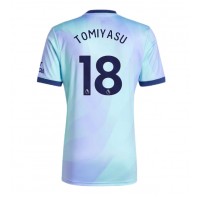 Dres Arsenal Takehiro Tomiyasu #18 Tretina 2024-25 Krátky Rukáv